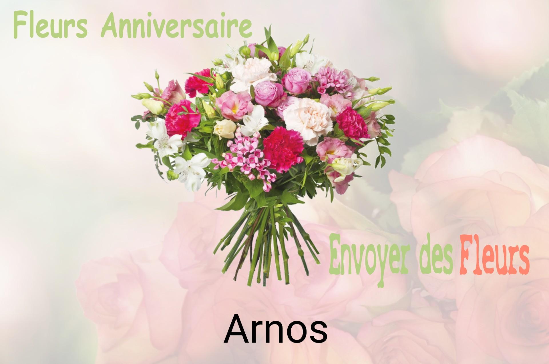 Bouquet de fleurs d’anniversaire livré à Arnos