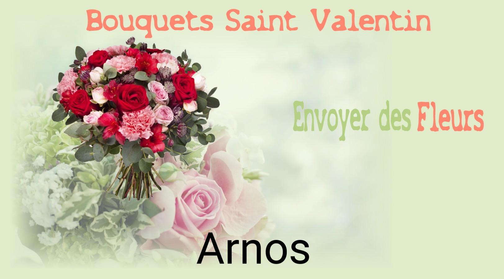 Roses de Saint-Valentin livrées à Arnos